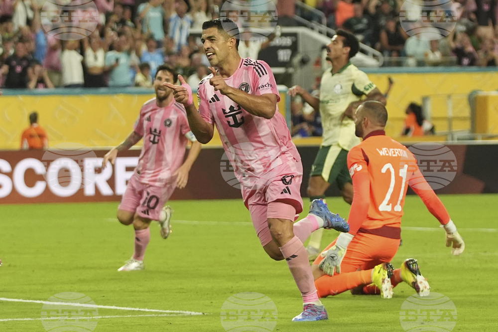 APTOPIX CWC Inter Miami Palmeiras Soccer