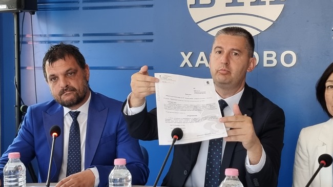 Пресконференция на ПП "Възраждане" - Хасково