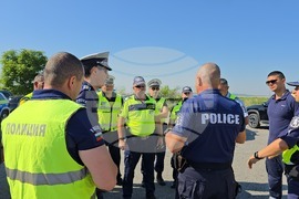 Сливен - тактическо учение  - тежки пътнотранспортни произшествия