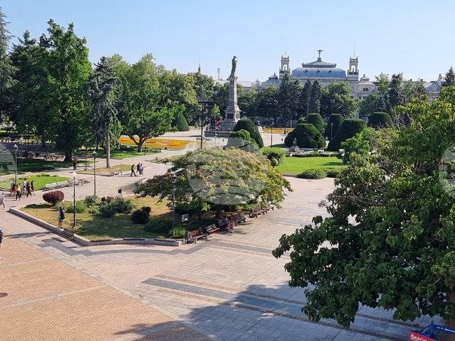 Максимална температура от 37,9 градуса на сянка е отчетена в Русе