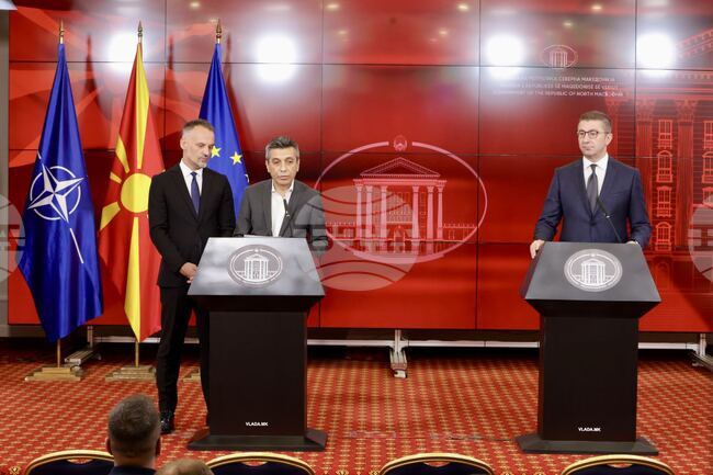 Правителството на Северна Македония прие законопроект за справедливо представителство на етническите общности в държавната администрация