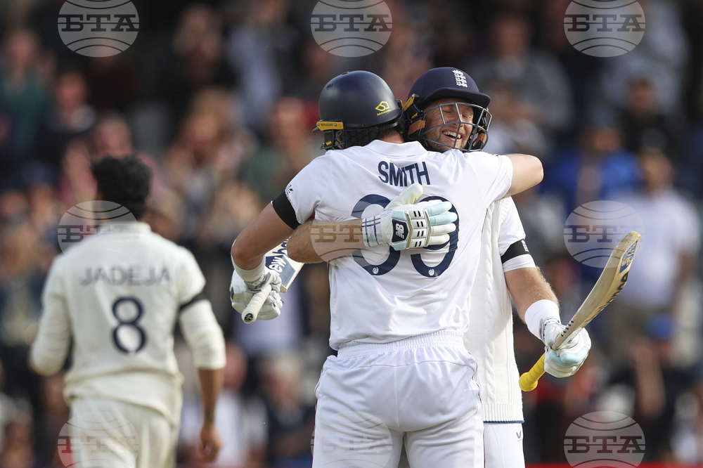 APTOPIX England India Cricket