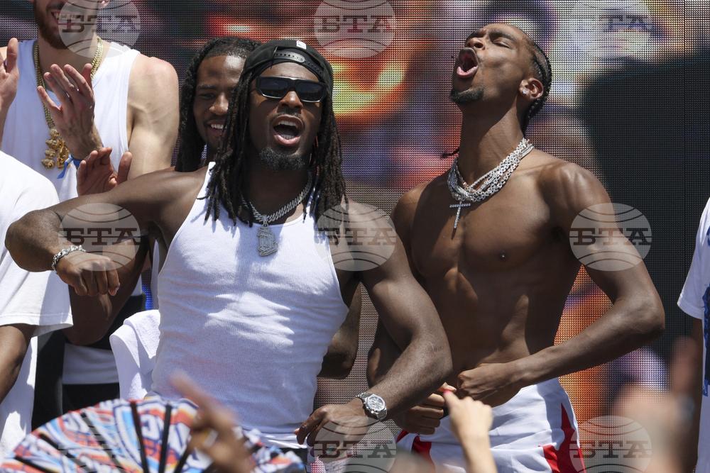 NBA Championship Parade Basketball