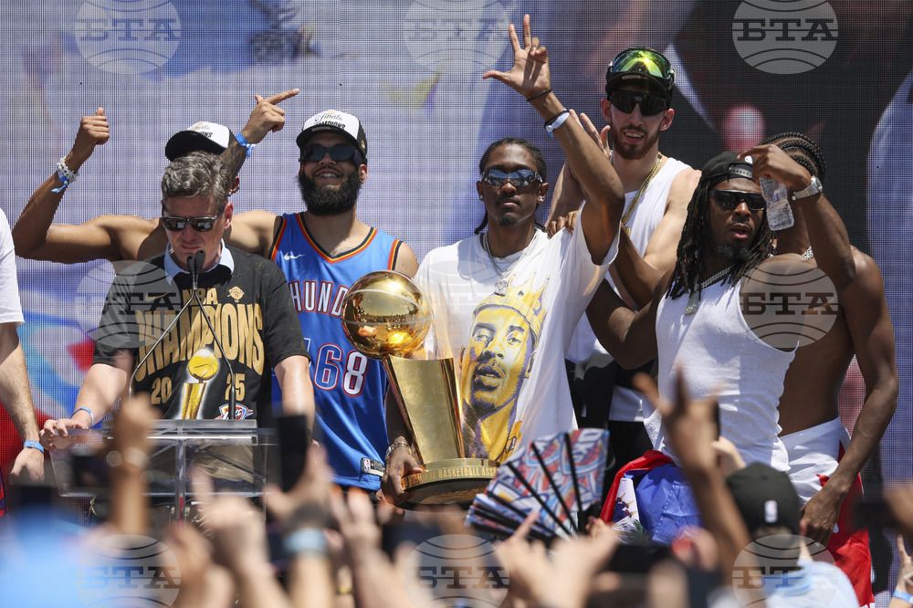 NBA Championship Parade Basketball