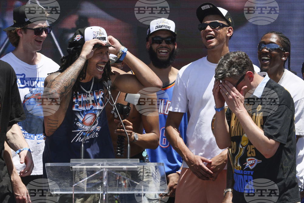 NBA Championship Parade Basketball