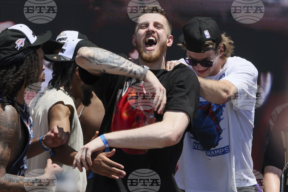 NBA Championship Parade Basketball