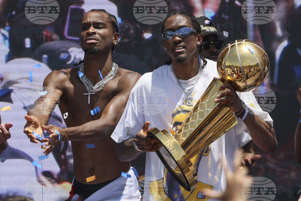 NBA Championship Parade Basketball