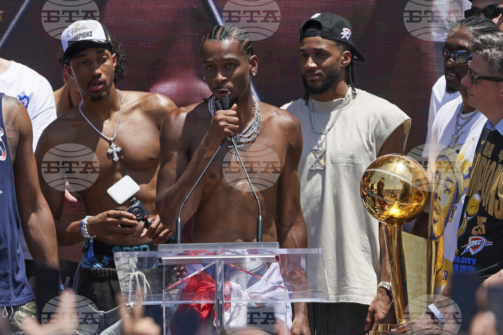 NBA Championship Parade Basketball