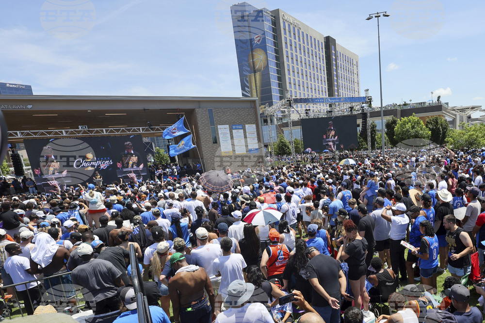 NBA Championship Parade Basketball