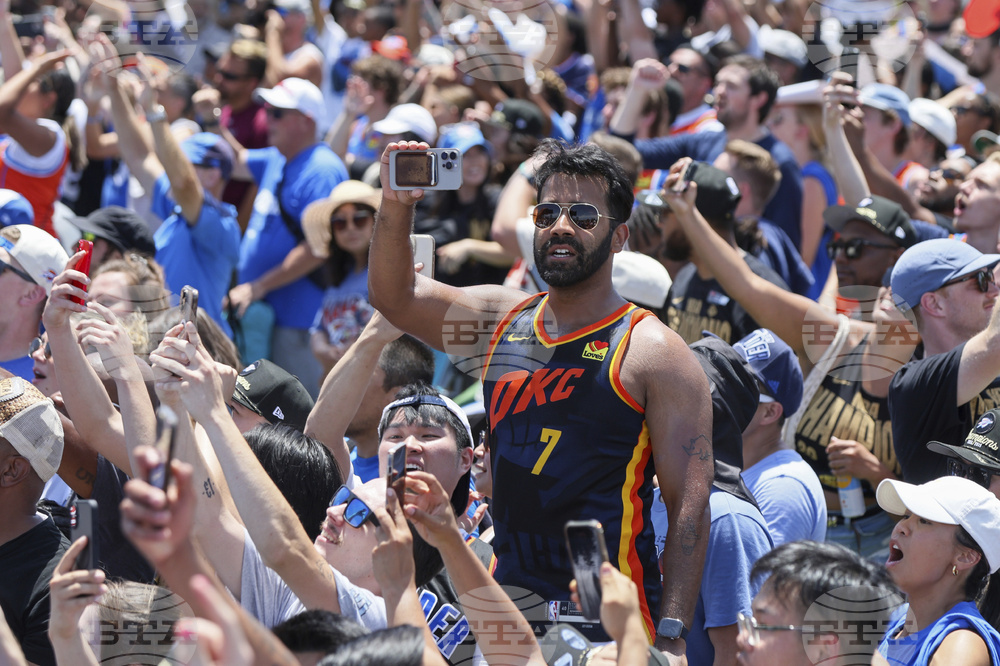NBA Championship Parade Basketball