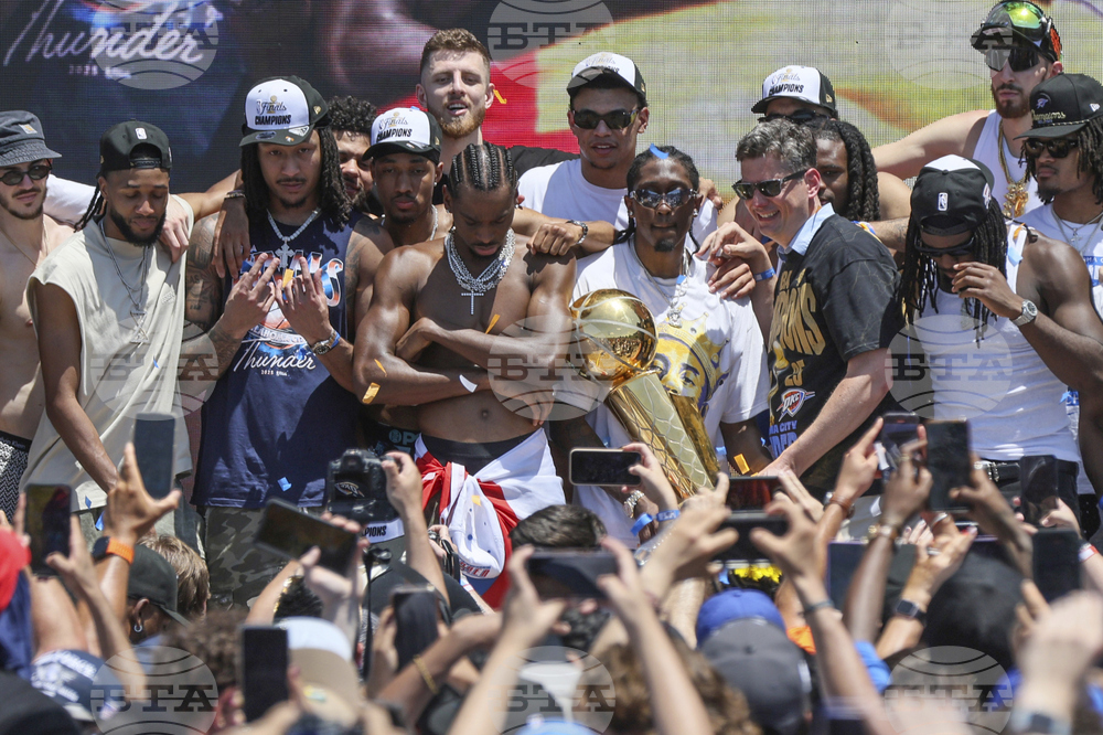 NBA Championship Parade Basketball