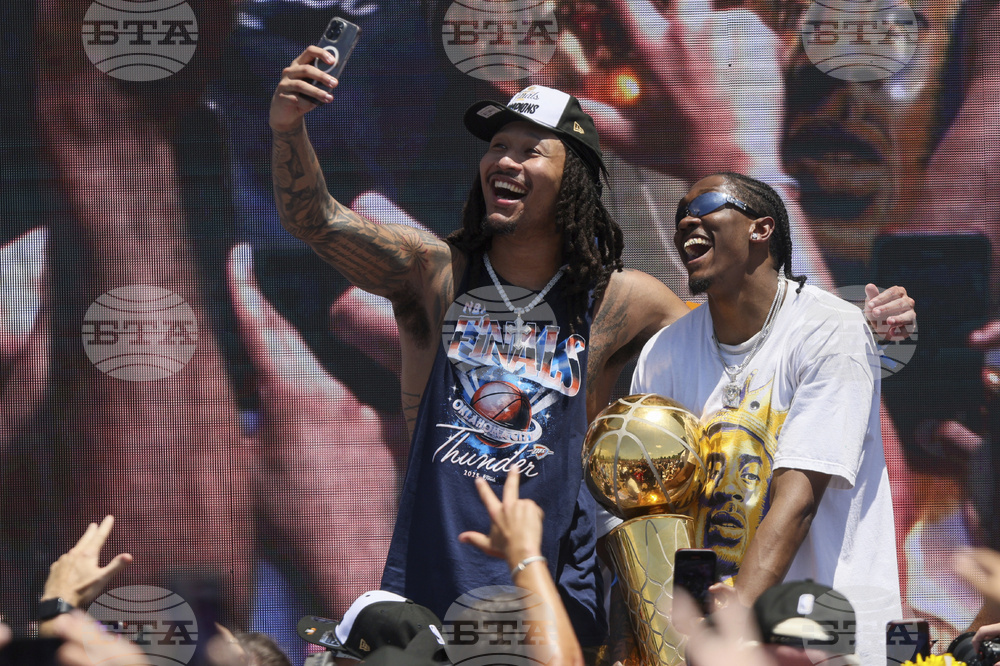 NBA Championship Parade Basketball