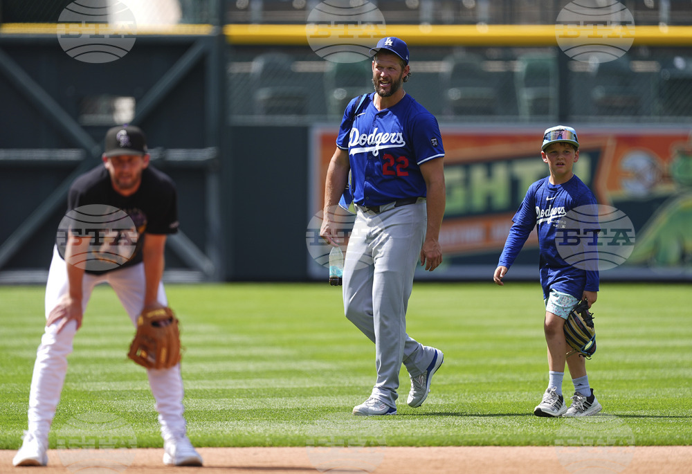 Dodgers Rockies Baseball