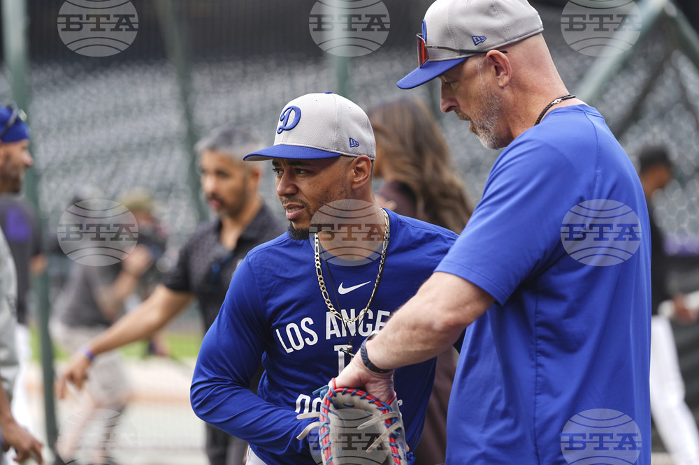 Dodgers Rockies Baseball
