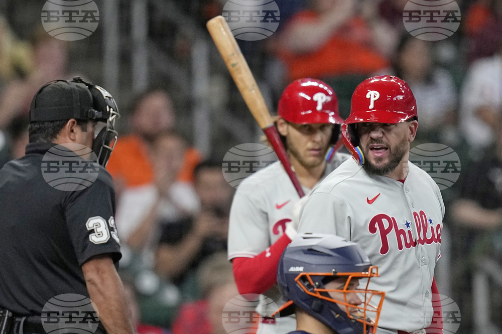 Phillies Astros Baseball