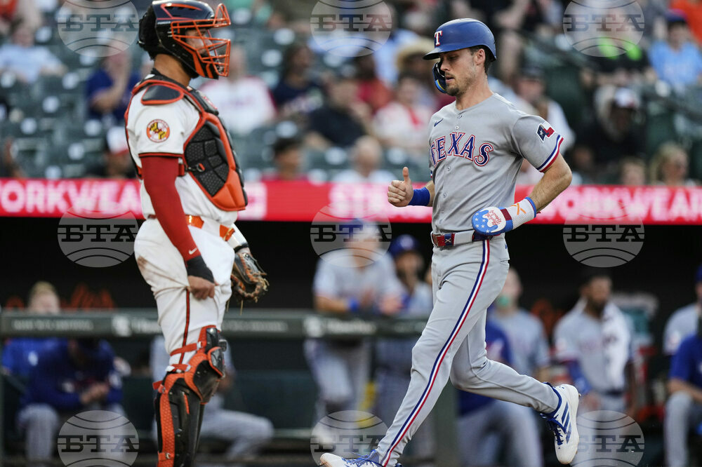 Rangers Orioles Baseball