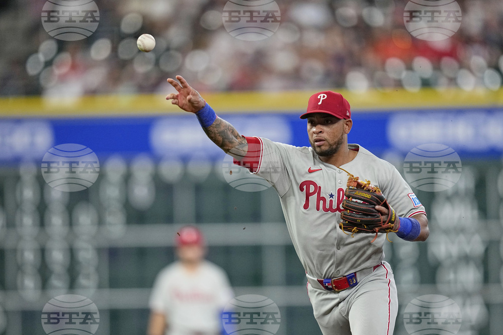 Phillies Astros Baseball