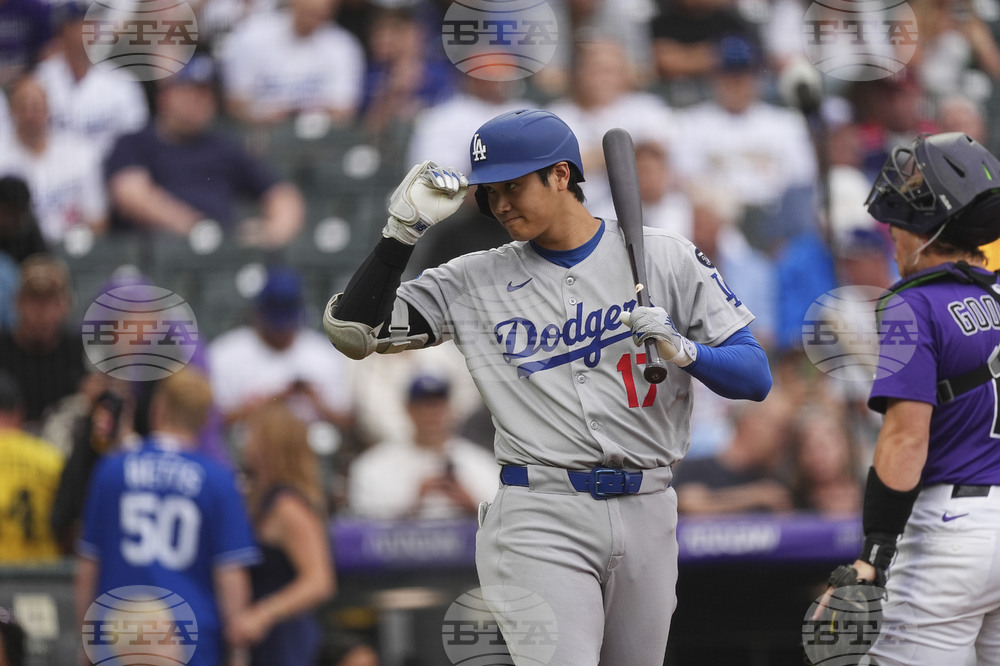 Dodgers Rockies Baseball