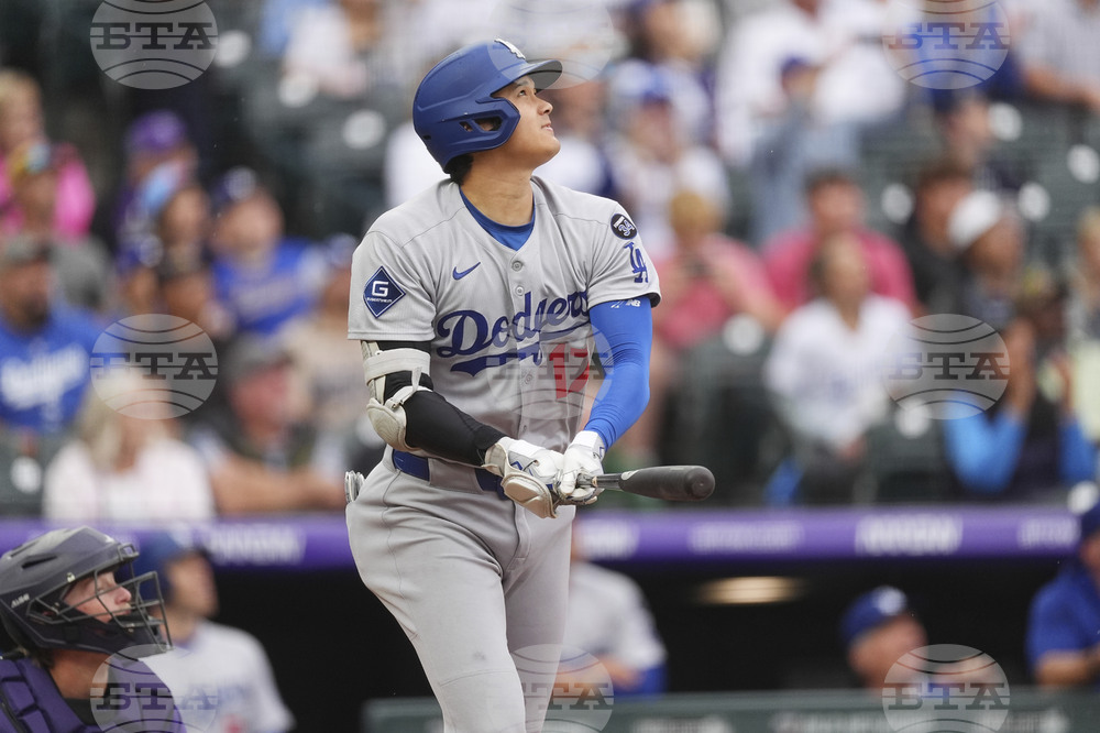 Dodgers Rockies Baseball