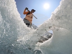 Climate Switzerland Melting Glaciers