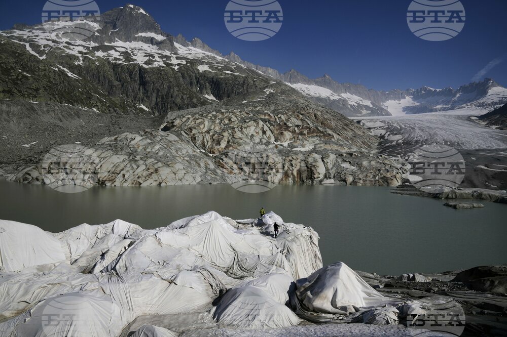 Climate Switzerland Melting Glaciers