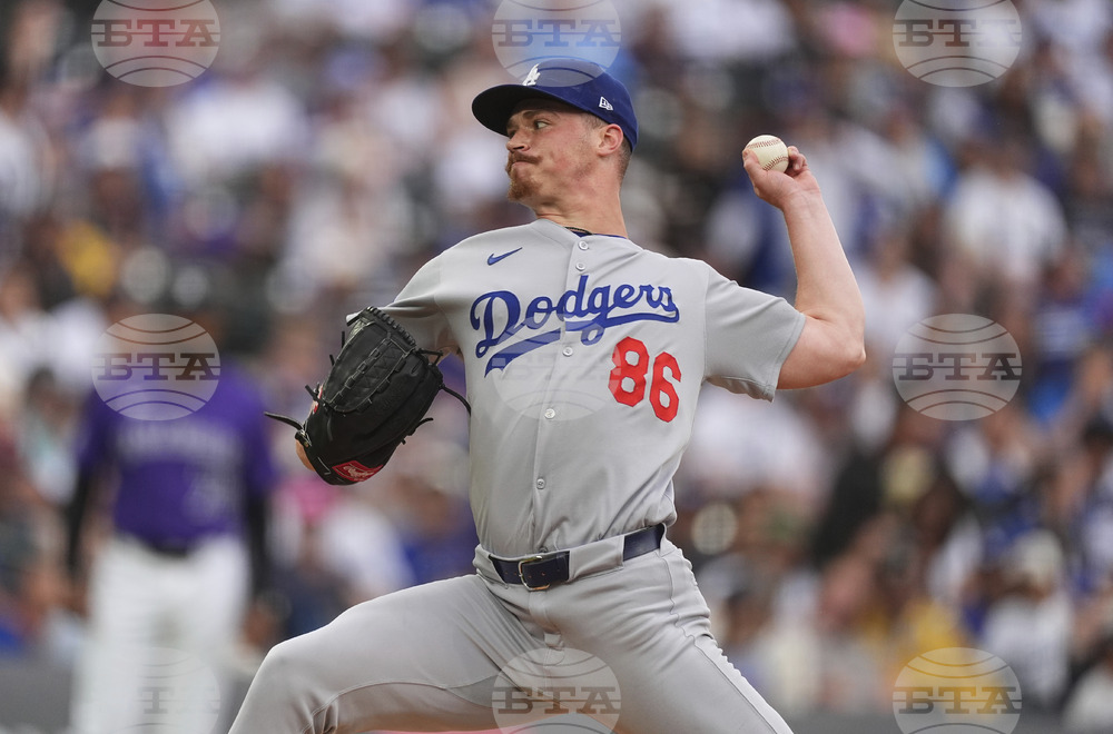 Dodgers Rockies Baseball