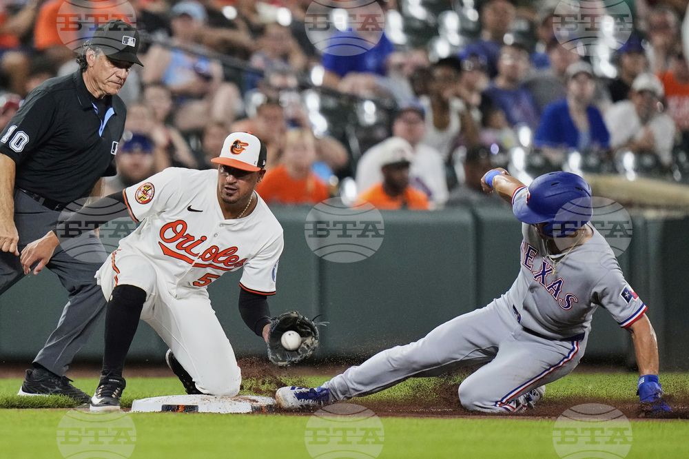 Rangers Orioles Baseball