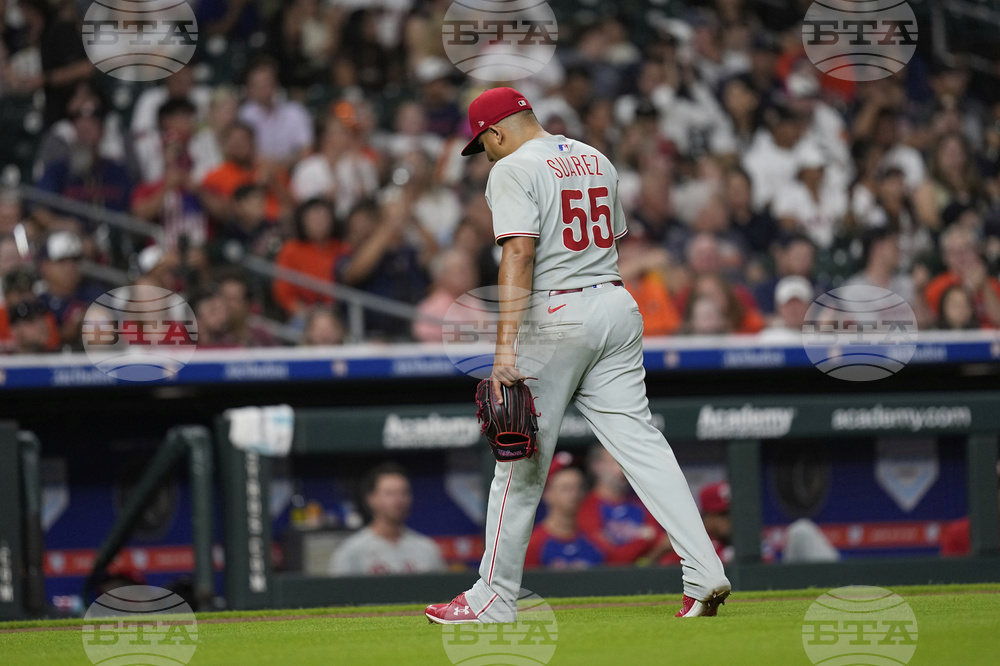 Phillies Astros Baseball