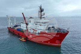 Day 53 - Antarctica - Debarkation from RSV 421 at Bulgarian Base St. Kliment Ohridski