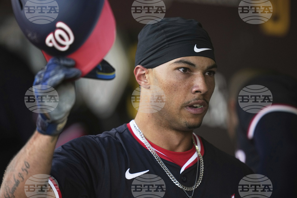 Nationals Padres Baseball