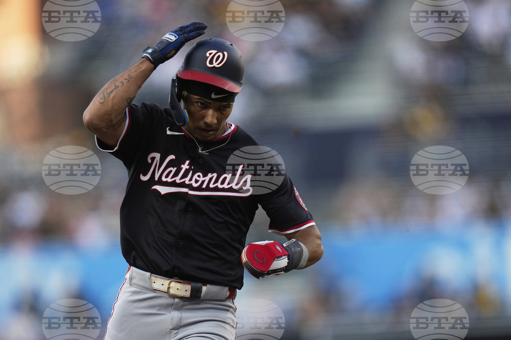 Nationals Padres Baseball