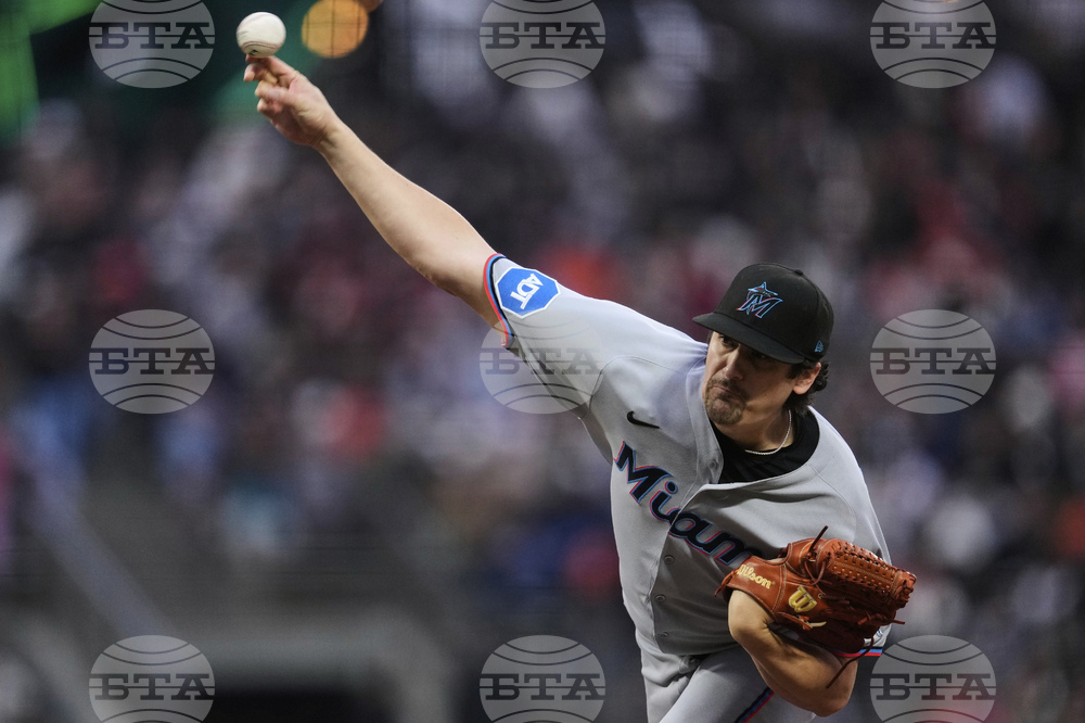Marlins Giants Baseball
