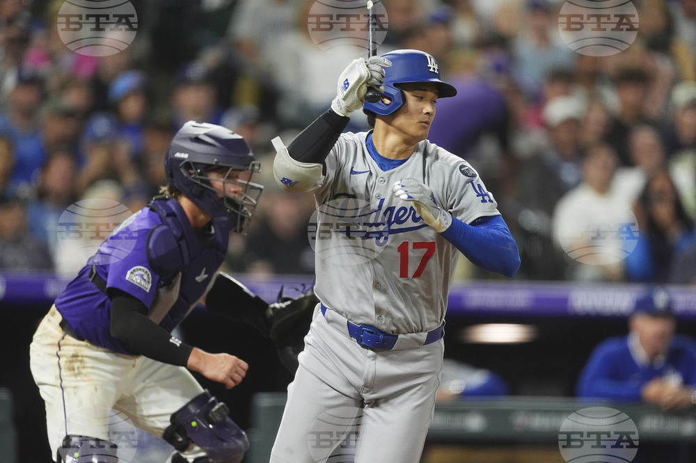 Dodgers Rockies Baseball