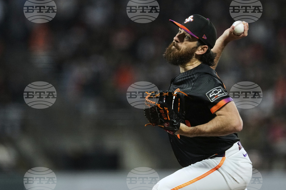 Marlins Giants Baseball