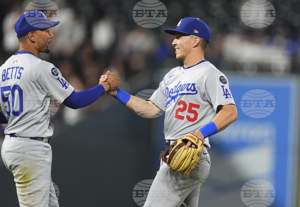 Dodgers Rockies Baseball