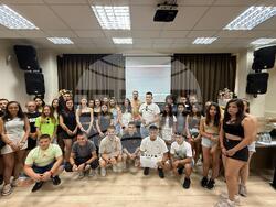 Над 150 ученици участваха в Международния младежки медиен фестивал "Арлекин 2025", на който присъства и заместник-министърът на образованието и науката Таня Михайлова. Снимка: МОН