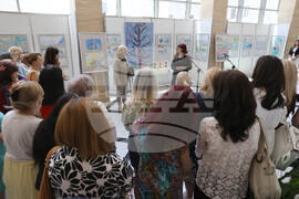 Народно събрание - детска изложба - откриване