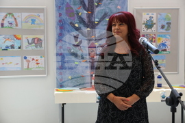 Народно събрание - детска изложба - откриване