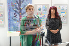 Народно събрание - детска изложба - откриване