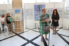 Народно събрание - детска изложба - откриване