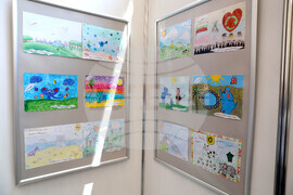 Народно събрание - детска изложба - откриване