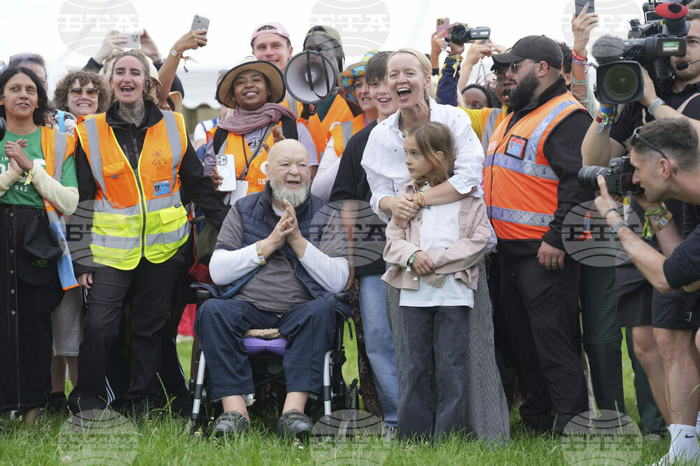 Britain Glastonbury Music Festival