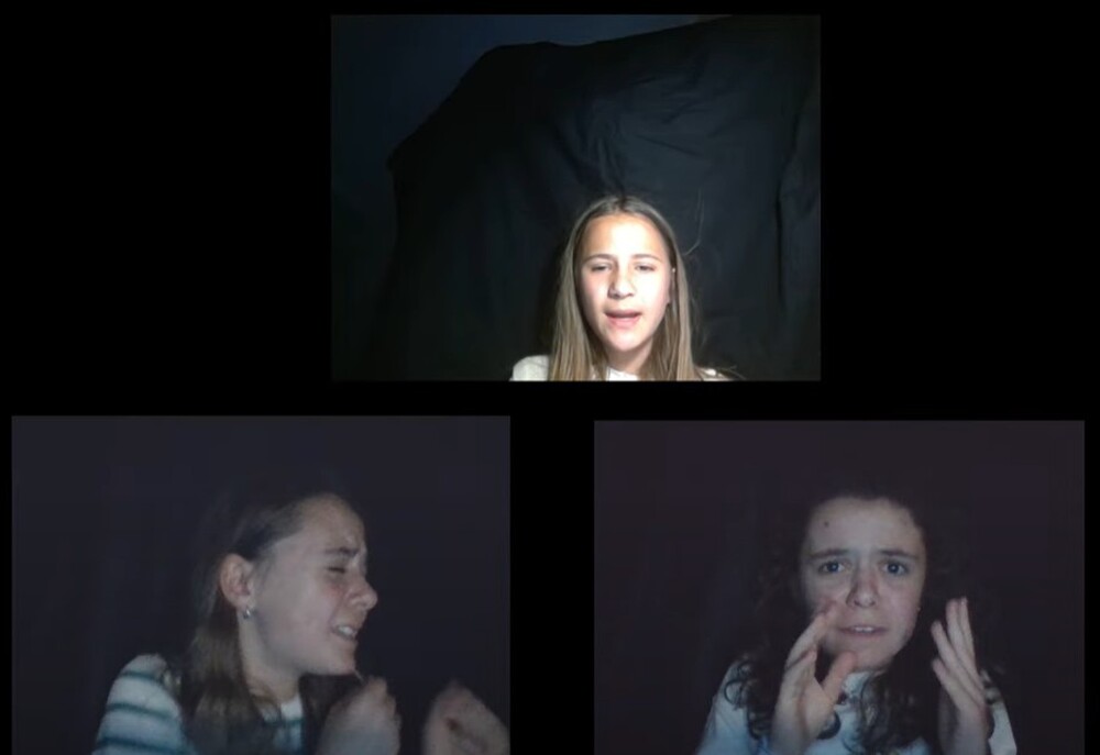 Ученици от Българското училище „Кирил и Методий“ в Париж представиха видеопиесата „Една страшна история“