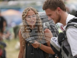Britain Glastonbury Music Festival Day 1