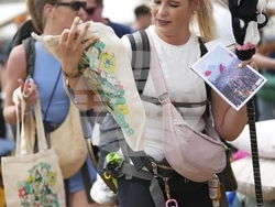 Britain Glastonbury Music Festival Day 1