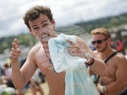 Britain Glastonbury Music Festival Day 1