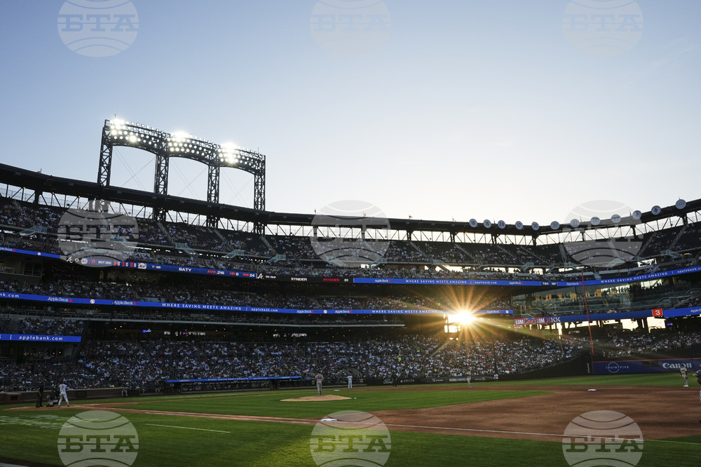 APTOPIX Braves Mets Baseball
