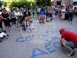 Протест - БОЕЦ - Десислава Иванчева