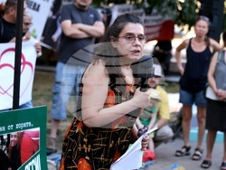 Протест - БОЕЦ - Десислава Иванчева