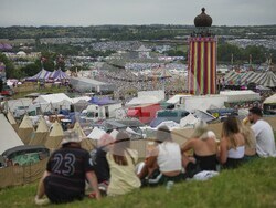 Britain Glastonbury Music Festival Day 1